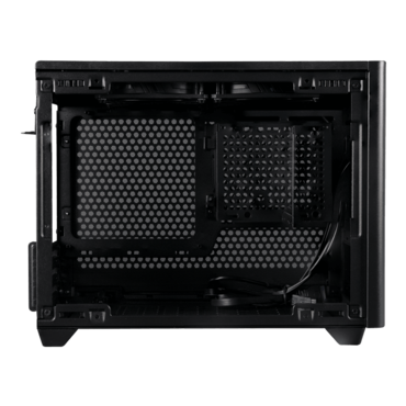 MasterBox NR200P, Tempered Glass, No PSU, Mini-ITX, Black, Mini Tower Case