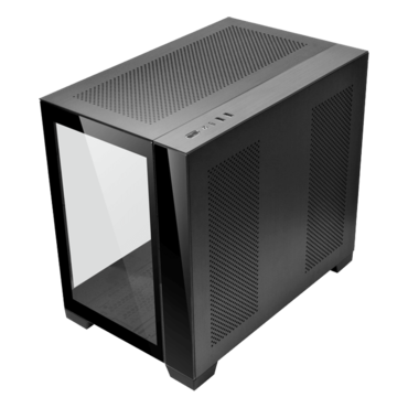 O11 Dynamic MINI, Tempered Glass, No PSU, ATX, Black, Mini Tower Case