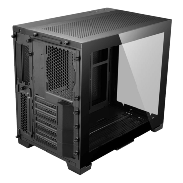 O11 Dynamic MINI, Tempered Glass, No PSU, ATX, Black, Mini Tower Case