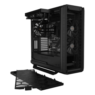 Silent Base 802, No PSU, E-ATX, Black, Mid Tower Case