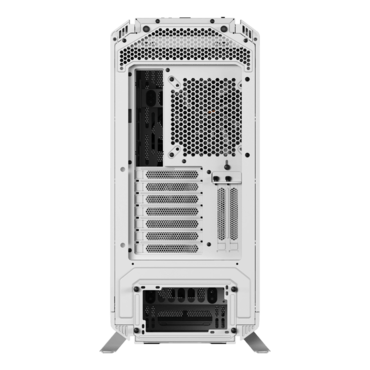 Silent Base 802 Tempered Glass, No PSU, E-ATX, White, Mid Tower Case