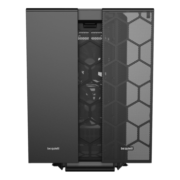 Silent Base 802, Tempered Glass, No PSU, E-ATX, Black, Mid Tower Case