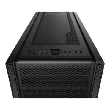 Silent Base 802, Tempered Glass, No PSU, E-ATX, Black, Mid Tower Case