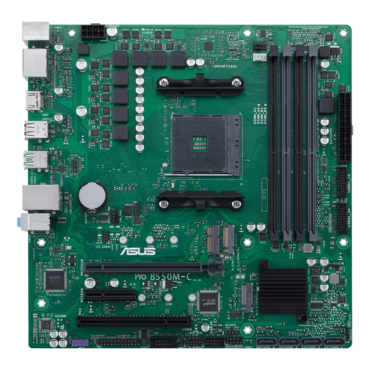 Pro B550M-C/CSM, AMD B550 Chipset, AM4, DP, microATX Motherboard