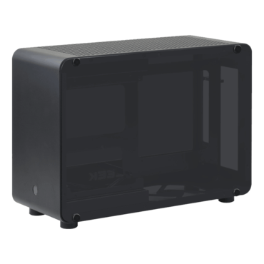 G1, Acrylic Side Panel, No PSU, Mini-ITX, Black, Mini Tower Case