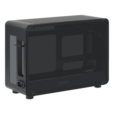 G1, Acrylic Side Panel, No PSU, Mini-ITX, Black, Mini Tower Case