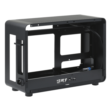 G1, Acrylic Side Panel, No PSU, Mini-ITX, Black, Mini Tower Case