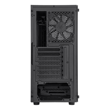 FARA B1 PRO, Tempered Glass, No PSU, ATX, Black, Mid Tower Case