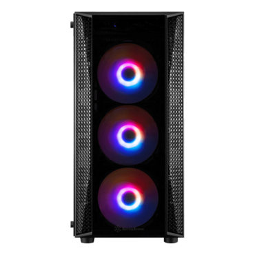 FARA B1 PRO, Tempered Glass, No PSU, ATX, Black, Mid Tower Case