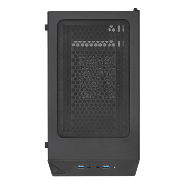 Precision PS15 PRO, Tempered Glass, No PSU, microATX, Black, Mini Tower Case