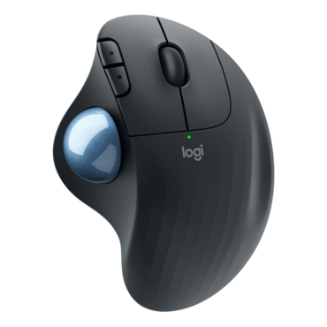 ERGO M575, 2000-dpi, Bluetooth/Wireless, Black, Optical Trackball Mouse