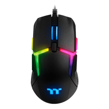 Level 20 RGB, RGB, 16000-dpi, Wired, Black, Optical Gaming Mouse