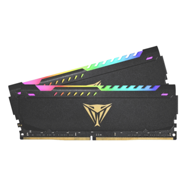 32GB Kit (2 x 16GB) Viper Steel RGB DDR4 3200MHz, CL18, Black, RGB LED, DIMM Memory