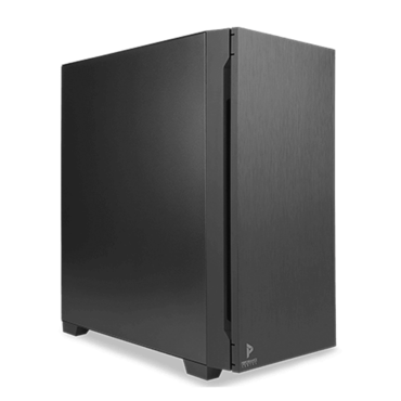 P10 FLUX, No PSU, ATX, Black, Mid Tower Case