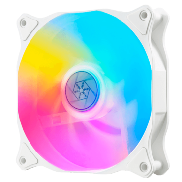 Air Blazer 120RW, 120mm, White, ARGB LED's, 2200 RPM, 93.97 CFM, 35.6 dBA, Cooling Fan
