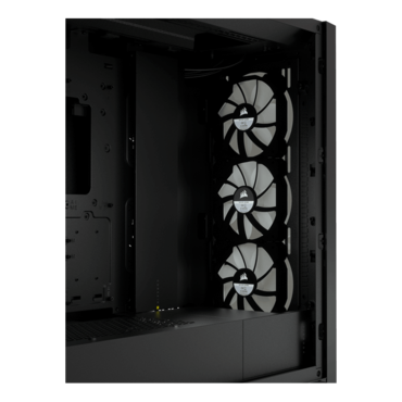 iCUE 5000X RGB, Tempered Glass, No PSU, E-ATX, Black, Mid Tower Case