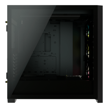 iCUE 5000X RGB, Tempered Glass, No PSU, E-ATX, Black, Mid Tower Case