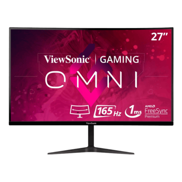 VX2718-2KPC-MHD, Curved, 27&quot; MVA, 2560 x 1440 (QHD), 1 ms, 165Hz, FreeSync™ Premium Gaming Monitor