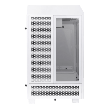 The Tower 100 Snow, Tempered Glass, No PSU, Mini-ITX, White, Mini Tower Case
