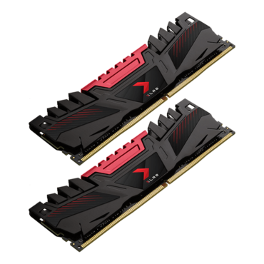 16GB Kit (2 x 8GB) XLR8 DDR4 3200MHz, CL16, Black-Red, DIMM Memory