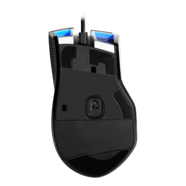 X17, 3 RGB Zones, 16000-dpi, Wired, Grey, Optical Gaming Mouse