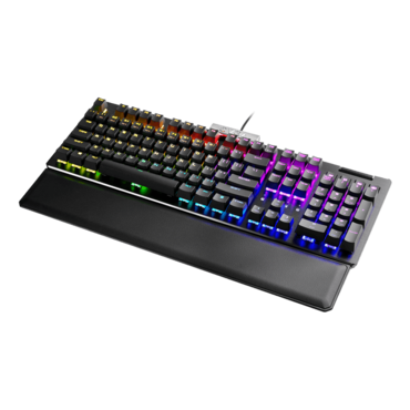 Z15, Per Key RGB, Kailh Speed Silver Linear, Wired, Black, Mechanical Gaming Keyboard