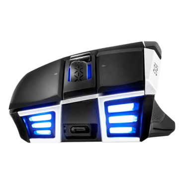 X20, 3 RGB Zones, 16000-dpi, Wireless/Wired, Black, Optical Gaming Mouse