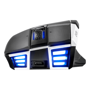 X20, 3 RGB Zones, 16000-dpi, Wireless/Wired, Grey, Optical Gaming Mouse