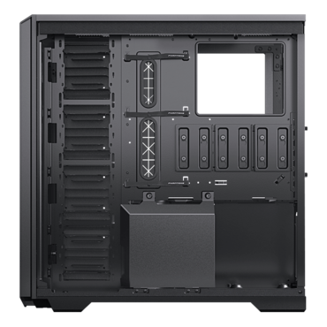 Enthoo Pro II Closed, No PSU, E-ATX, Satin Black, Full Tower Case