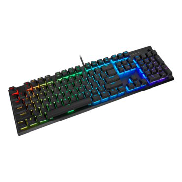 K60 RGB PRO, RGB LED, CHERRY VIOLA Switches, Wired USB, Black, Mechanical Gaming Keyboard