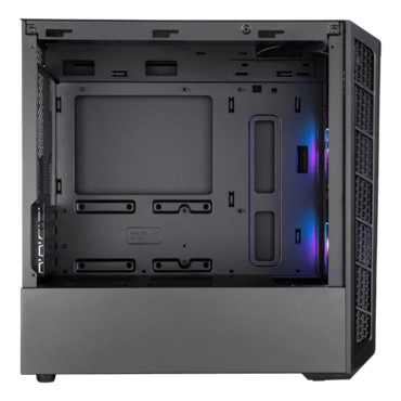 MasterBox MB320L ARGB, Tempered Glass, No PSU, microATX, Black, Mini Tower Case