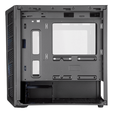 MasterBox MB320L ARGB, Tempered Glass, No PSU, microATX, Black, Mini Tower Case