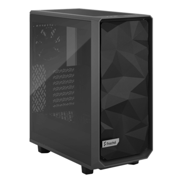 Meshify 2 Compact TG Light Tint, Tempered Glass, No PSU, ATX, Grey, Mid Tower Case
