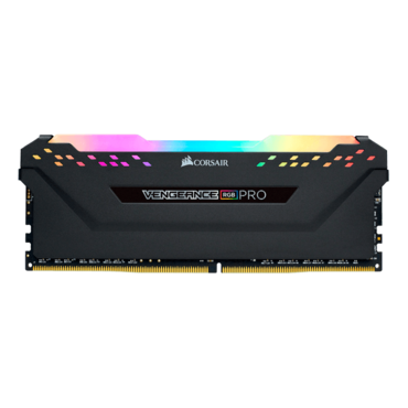 128GB Kit (4 x 32GB) VENGEANCE® RGB Pro DDR4 3200MHz, CL16, Black, RGB LED DIMM Memory