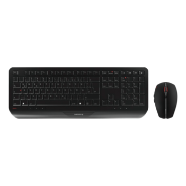GENTIX DESKTOP, Wireless, Black, Membrane Standard Keyboard & Mouse