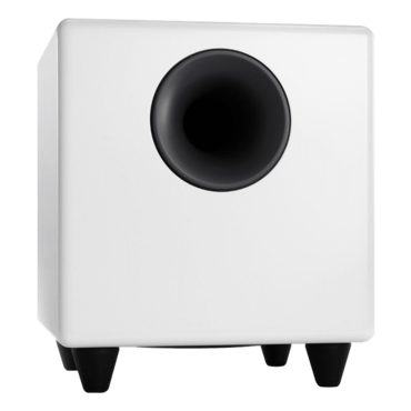 S8W3-WHT, Wired/Wireless, Gloss White, 1.0 Subwoofer