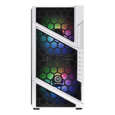 Commander C31 TG Snow ARGB Tempered Glass, No PSU, ATX, White, Mid Tower Case