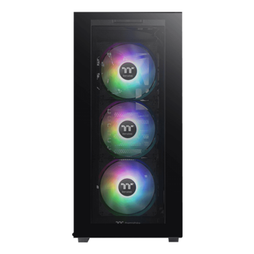 Divider 300 TG ARGB, Tempered Glass, No PSU, ATX, Black, Mid Tower Case