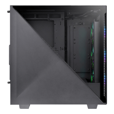 Divider 300 TG ARGB, Tempered Glass, No PSU, ATX, Black, Mid Tower Case