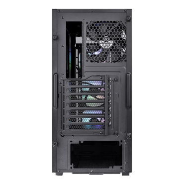 Divider 300 TG ARGB, Tempered Glass, No PSU, ATX, Black, Mid Tower Case