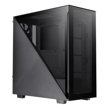 Divider 300 TG, Tempered Glass, No PSU, ATX, Black, Mid Tower Case