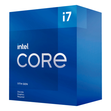 Core™ i7-11700F 8-Core 2.5 - 4.9GHz Turbo, LGA 1200, 65W TDP, Retail Processor