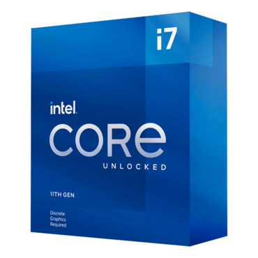 Core™ i7-11700KF 8-Core 3.6 - 5.0GHz Turbo, LGA 1200, 125W TDP, Processor