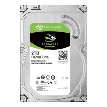 2TB BarraCuda ST2000DM008 RCT, 7200 RPM, SATA 6Gb/s, 256MB cache, 3.5&quot; HDD (Recertified)
