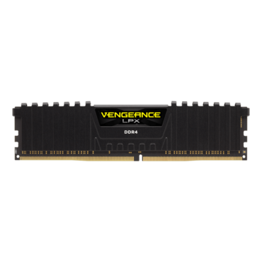 128GB Kit (4 x 32GB) VENGEANCE® LPX  DDR4 3200MHz, CL16, Black, DIMM Memory
