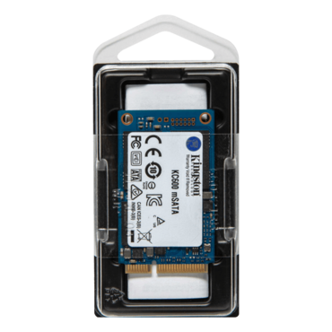 1TB KC600, 550 / 520 MB/s, 3D TLC NAND, SATA 6Gb/s, mSATA, SSD