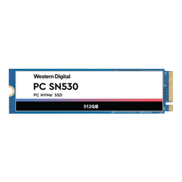 512GB SN530, 2400 / 1750 MB/s, 3D NAND, PCIe NVMe 3.0 x4, M.2 2280 SSD