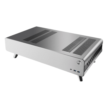 PAN Slim, No PSU, Mini-ITX, Silver, Slim HTPC Case