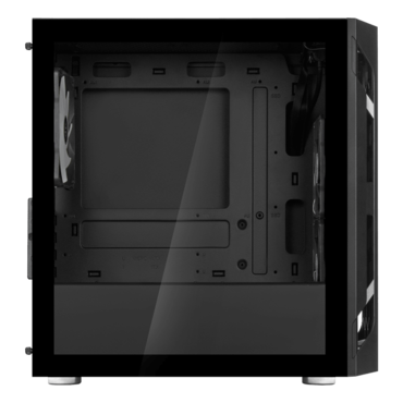 FARA H1M PRO, Tempered Glass, No PSU, microATX, Black, Mini Tower Case