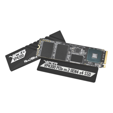 1TB Viper VP4300, w/ Heatsink, 7400 / 6700 MB/s, 3D TLC NAND, PCIe NVMe 4.0 x4, M.2 2280 SSD